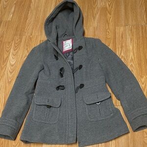 Aeropostale Gray Jacket with Pink Accents. Size M M